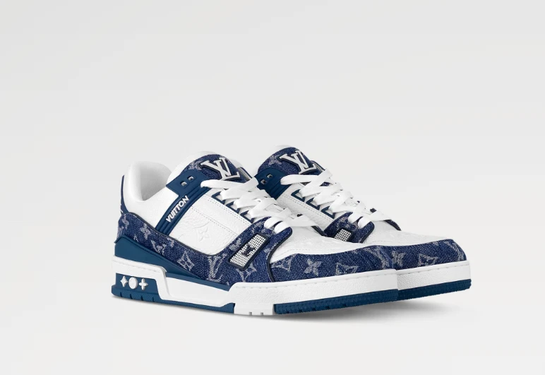 Louis Vuitton basket bleu