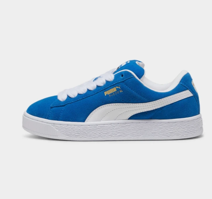 Puma Suede Bleu, Rouge, N...