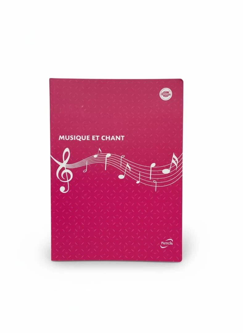 Cahier "Musique et Chant" 192 Pages