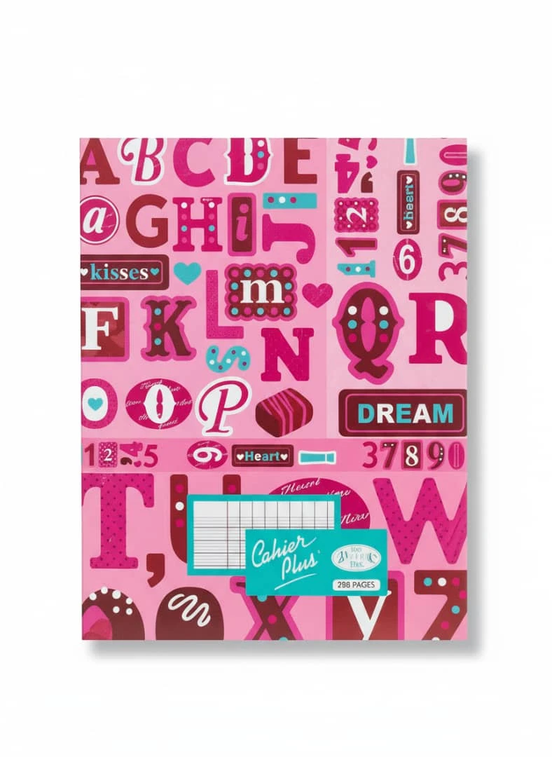 Cahier Plus – Alphabet & Dream 298 pages