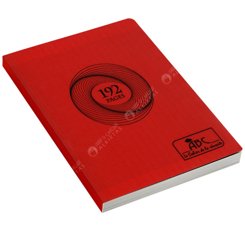 Ce cahier est de la marque ABC 192 pages