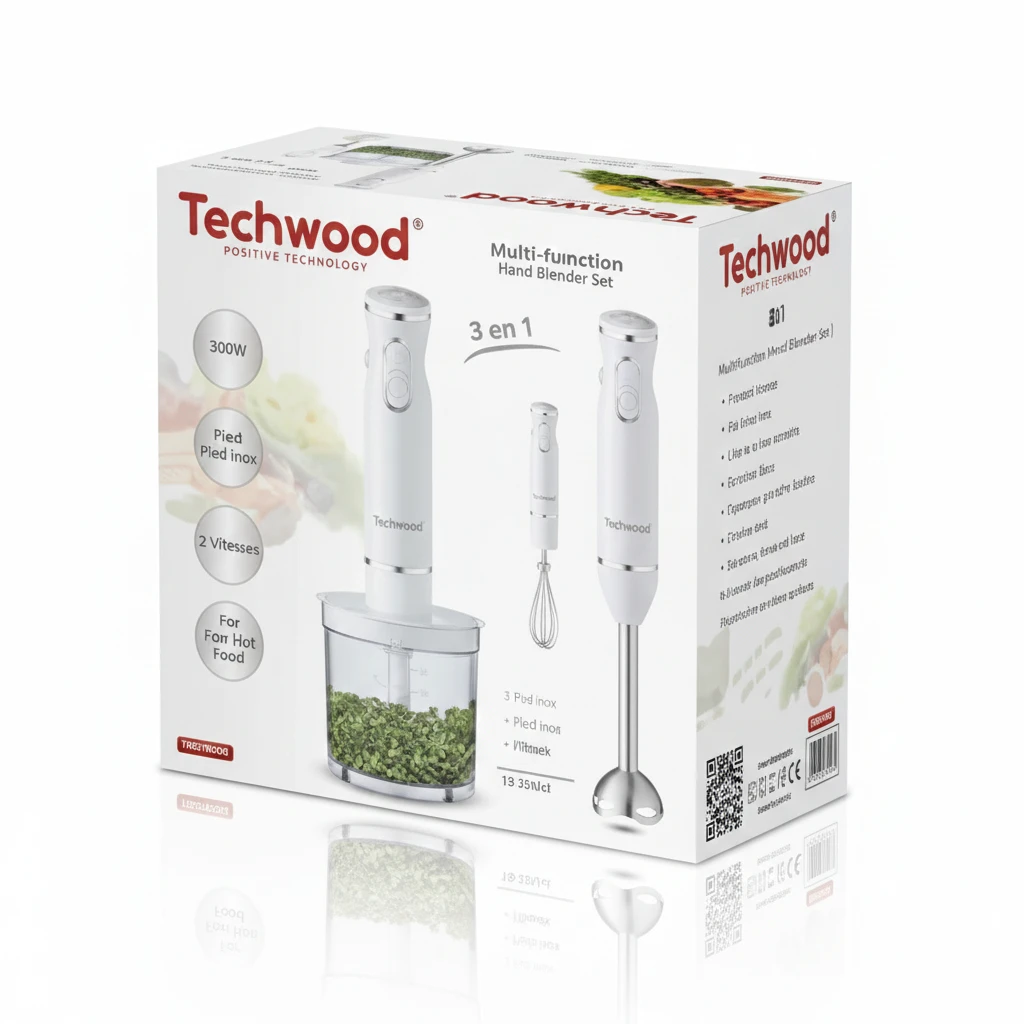 Mixeur plongeant multifonction Techwood